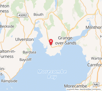 Map of Cark, EnglandEngland
