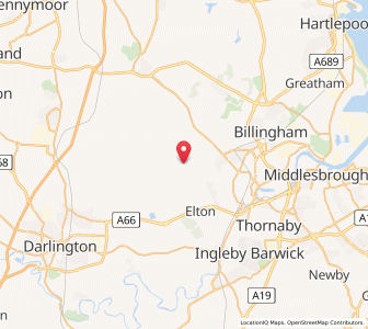 Map of Carlton, EnglandEngland