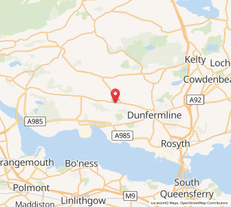Map of Carnock, ScotlandScotland