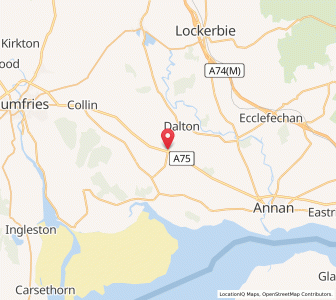 Map of Carrutherstown, ScotlandScotland