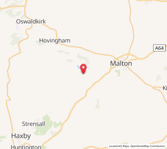 Map of Castle Howard, EnglandEngland