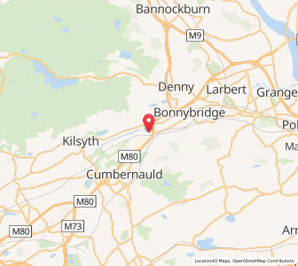 Map of Castlecary, ScotlandScotland