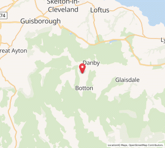Map of Castleton, EnglandEngland