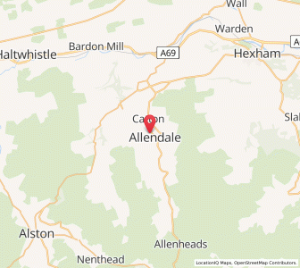 Map of Catton, EnglandEngland