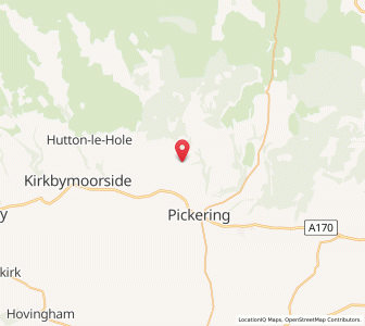 Map of Cawthorn, EnglandEngland