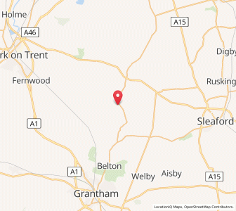 Map of Caythorpe, EnglandEngland