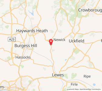 Map of Chailey, EnglandEngland