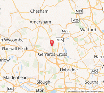 Map of Chalfont Saint Peter, EnglandEngland