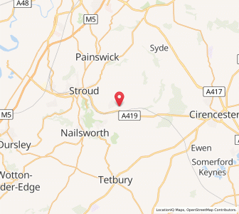 Map of Chalford, EnglandEngland