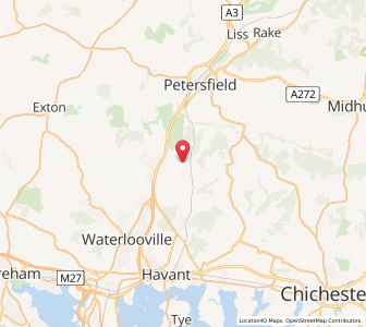 Map of Chalton, EnglandEngland