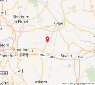Map of Chapel Haddlesey, EnglandEngland