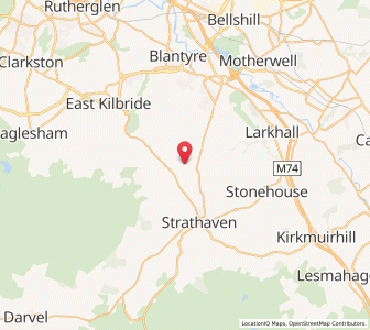 Map of Chapelton, ScotlandScotland