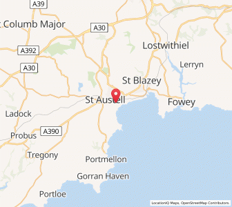 Map of Charlestown, EnglandEngland