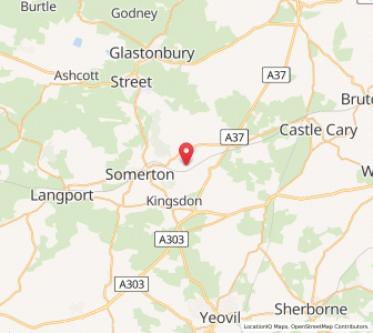 Map of Charlton Mackrell, EnglandEngland
