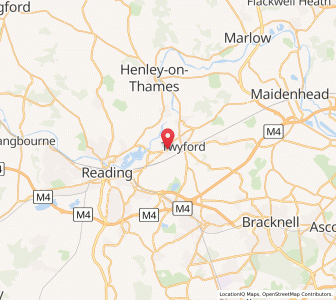 Map of Charvil, EnglandEngland