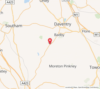 Map of Charwelton, EnglandEngland