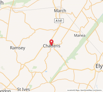 Map of Chatteris, EnglandEngland