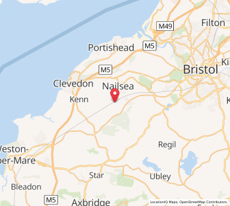 Map of Chelvey, EnglandEngland