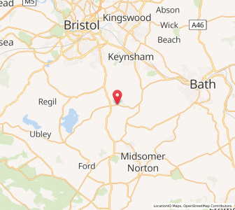 Map of Chelwood, EnglandEngland
