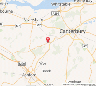 Map of Chilham, EnglandEngland