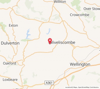 Map of Chipstable, EnglandEngland