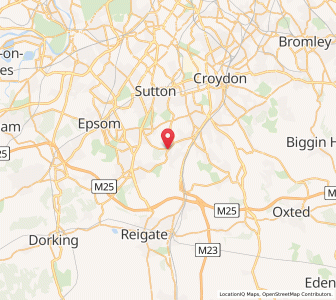 Map of Chipstead, EnglandEngland