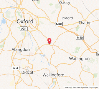 Map of Chislehampton, EnglandEngland