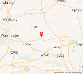 Map of Chitterne, EnglandEngland