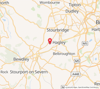 Map of Churchill, EnglandEngland