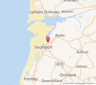 Map of Churchtown, EnglandEngland