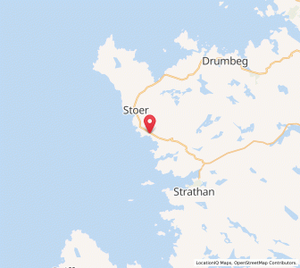 Map of Clachtoll, ScotlandScotland