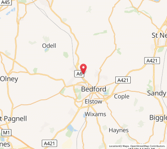 Map of Clapham, EnglandEngland