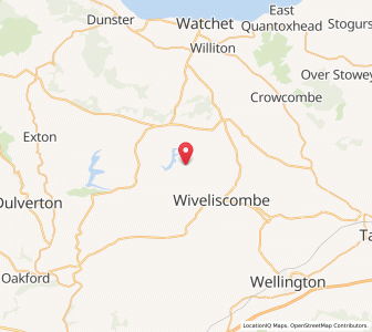Map of Clatworthy, EnglandEngland