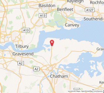 Map of Cliffe, EnglandEngland