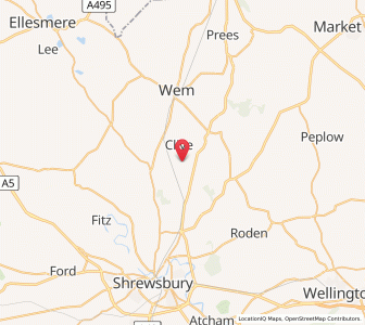 Map of Clive, EnglandEngland