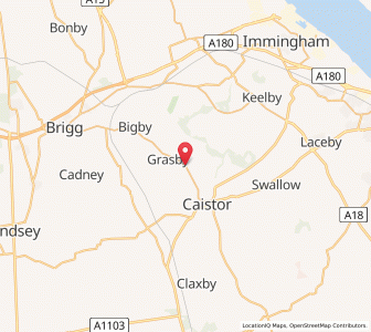 Map of Clixby, EnglandEngland