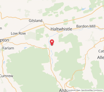 Map of Coanwood, EnglandEngland