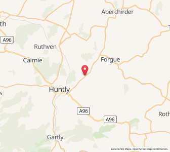 Map of Cobairdy, ScotlandScotland