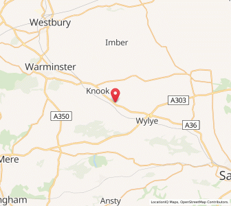 Map of Codford Saint Peter, EnglandEngland