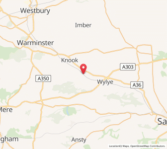 Map of Codford, EnglandEngland