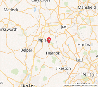 Map of Codnor, EnglandEngland