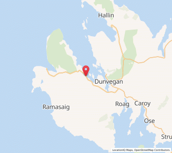 Map of Colbost, ScotlandScotland