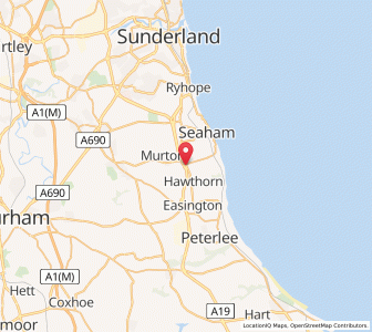 Map of Cold Hesledon, EnglandEngland