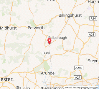 Map of Coldwaltham, EnglandEngland