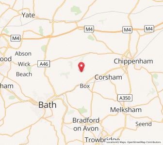 Map of Colerne, EnglandEngland