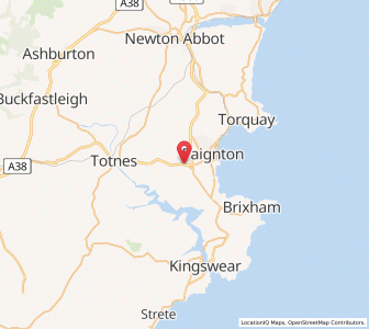 Map of Collaton St Mary, EnglandEngland