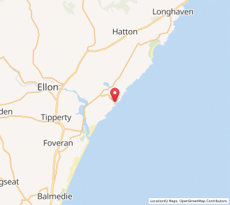 Map of Collieston, ScotlandScotland