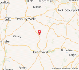 Map of Collington, EnglandEngland