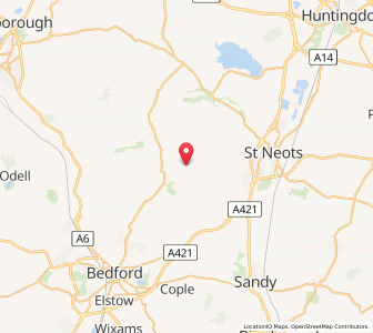 Map of Colmworth, EnglandEngland
