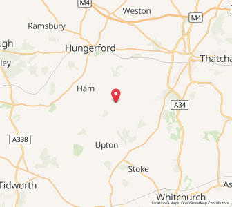 Map of Combe, EnglandEngland